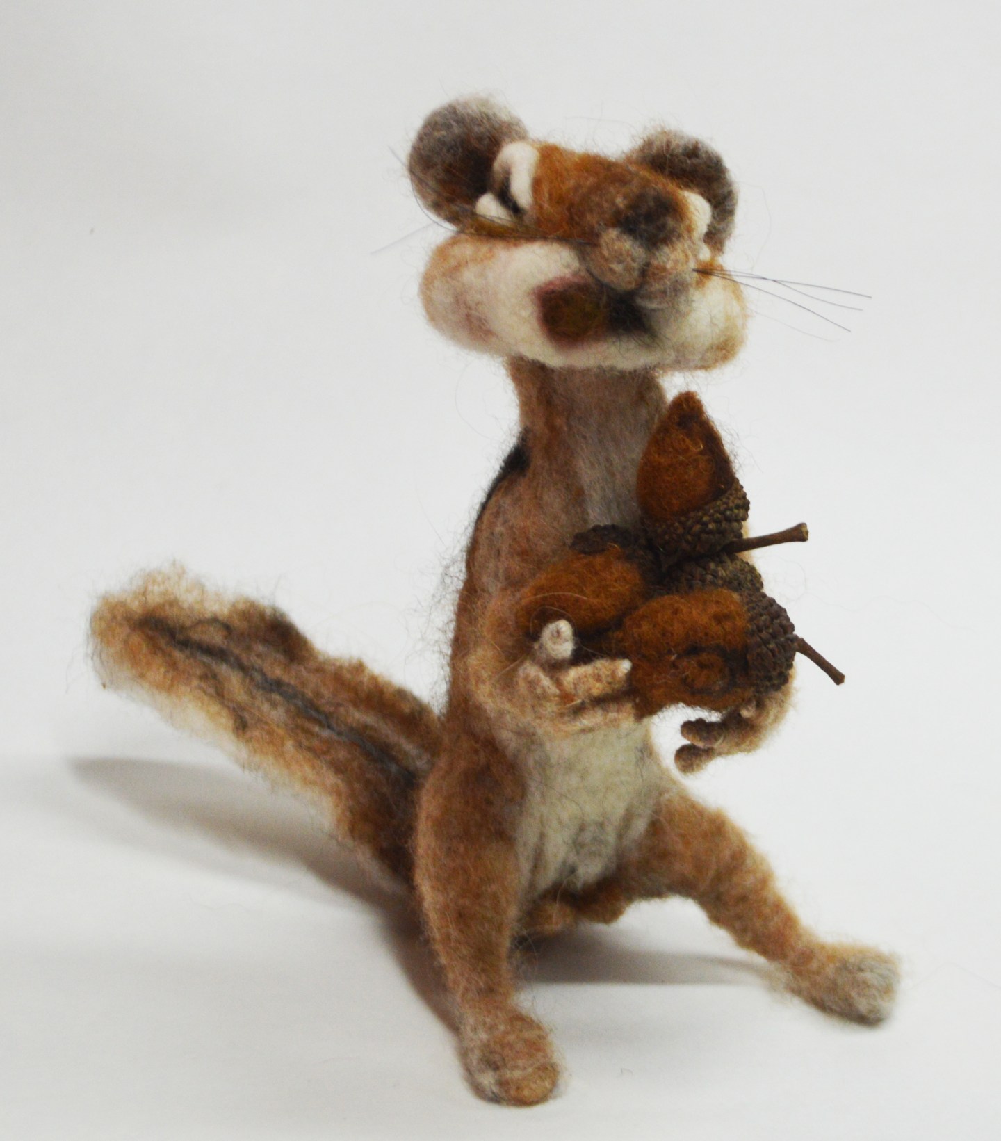 Needle Felting a Chipmunk Class – Alpacas, Felting, Dyeing, Glass Beads ...